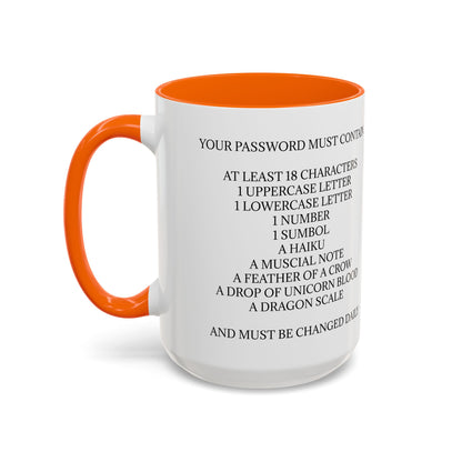 Password 2-Tone Coffee Mug