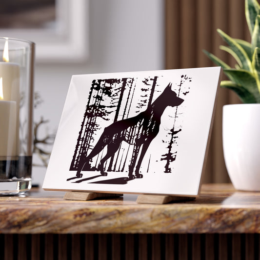 Watchful Eyes Ceramic Photo Tile