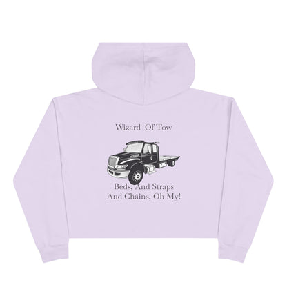 Wizard Of Tow Women's Crop Hoodie
