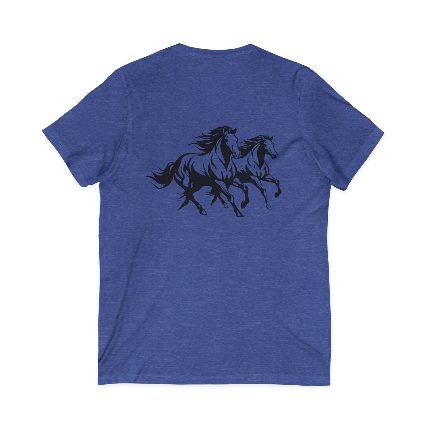 Horsin' Around Unisex Short Sleeve V-Neck Tee
