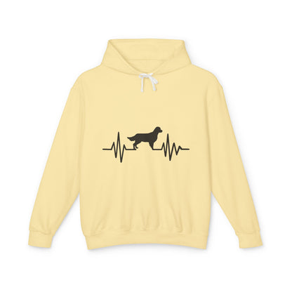 My Heart Beats For Goldens Unisex Lightweight Hoodie