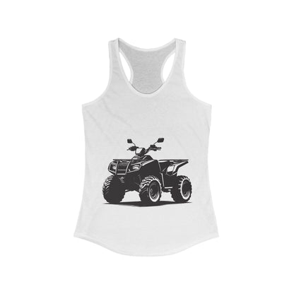 Off The Beaten Path Quad Women's Racerback Tank