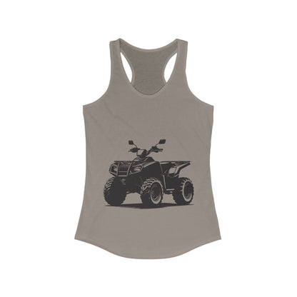 Off The Beaten Path Quad Women's Racerback Tank