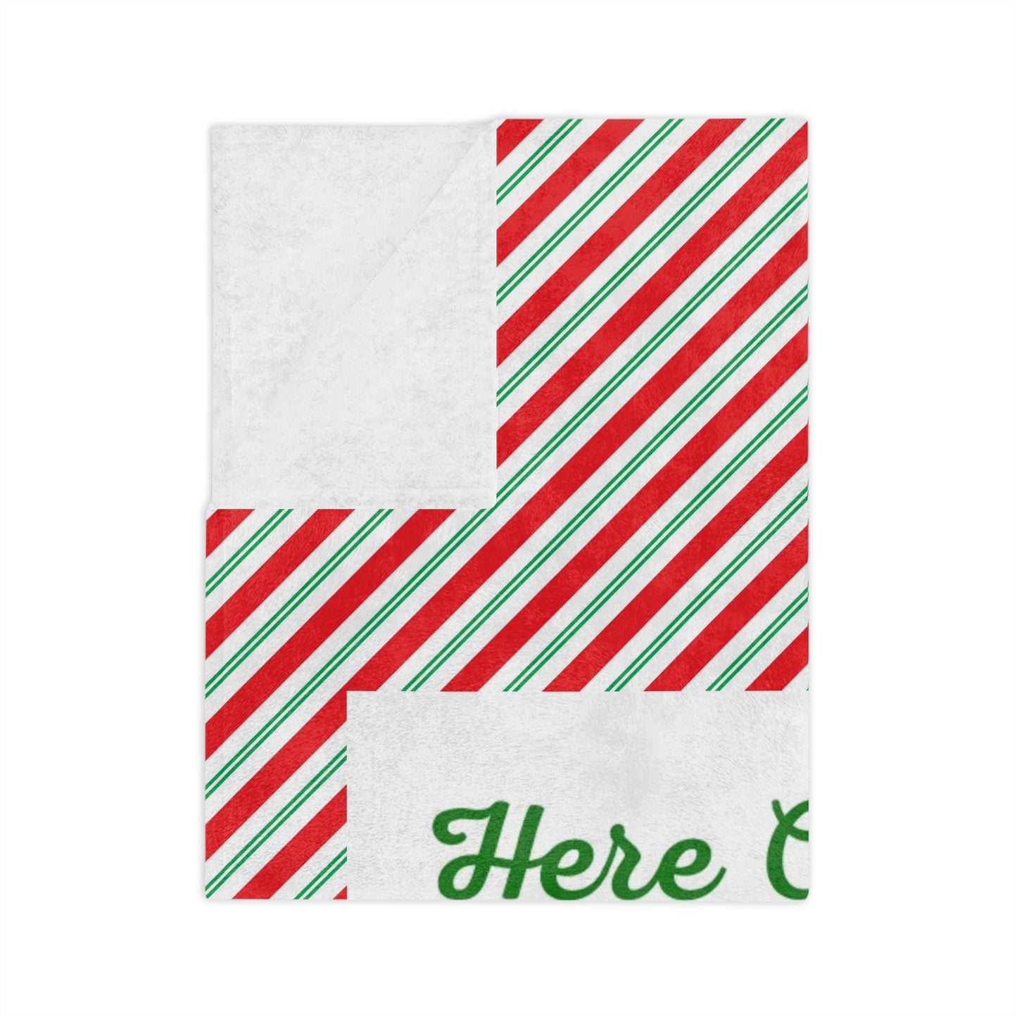 Here Comes Amazon Velveteen Microfiber Blanket