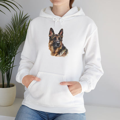 German Shepherd Head Unisex Hoodie