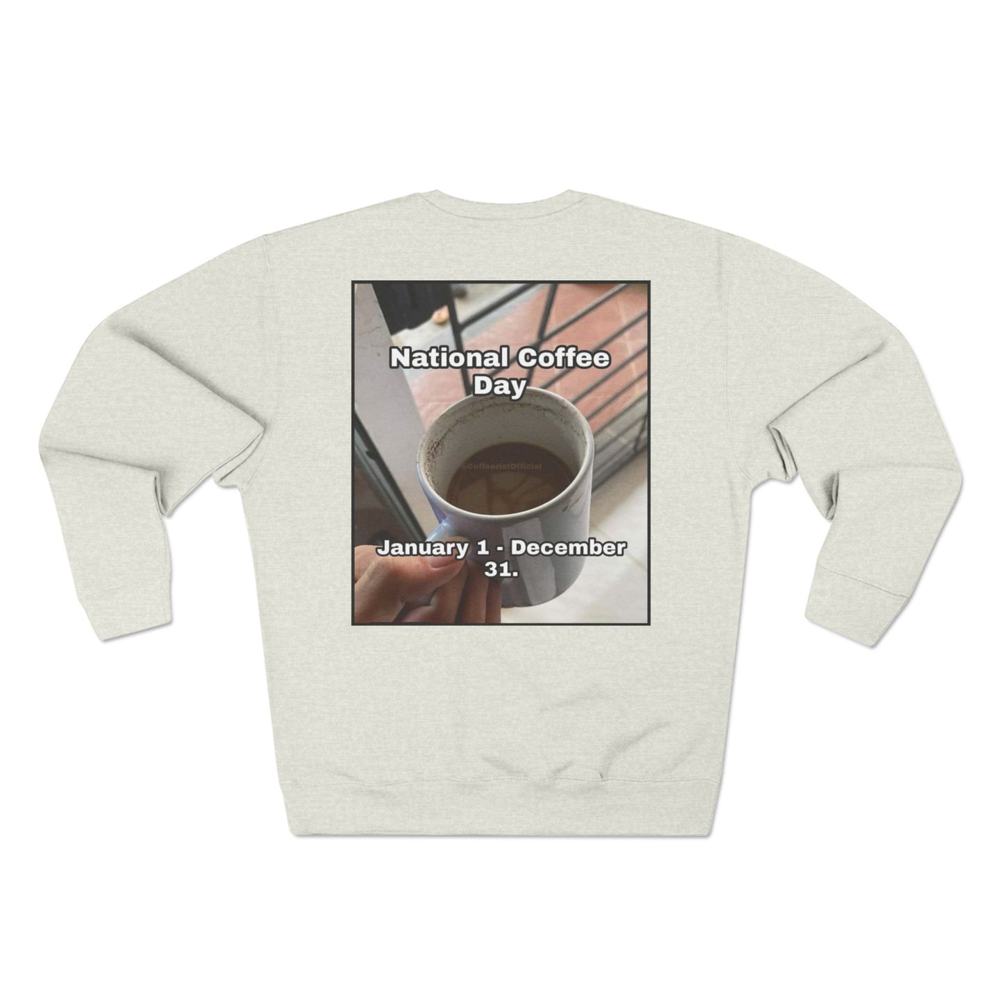 National Coffee Day Unisex Crewneck Sweatshirt