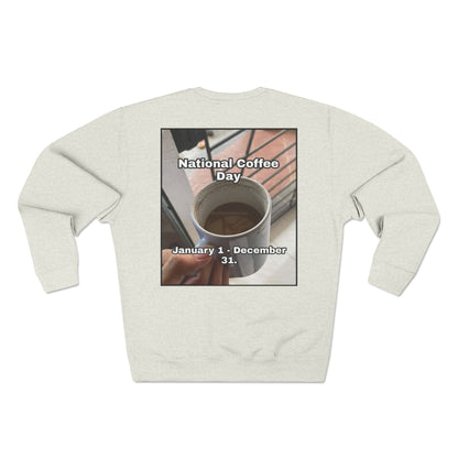 National Coffee Day Unisex Crewneck Sweatshirt
