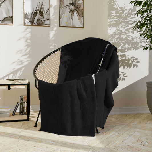 Slow Down Move Over Flag Velveteen Microfiber Blanket