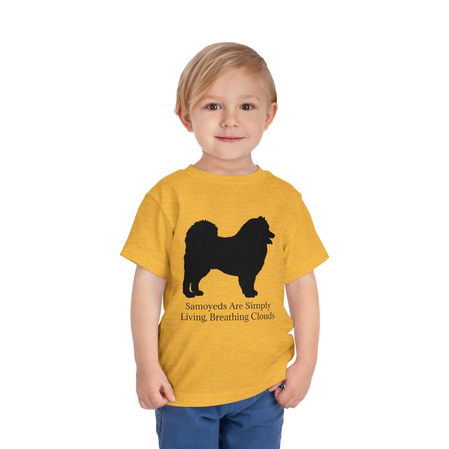 Clouds Toddler Unisex Short Sleeve Crewneck Tee