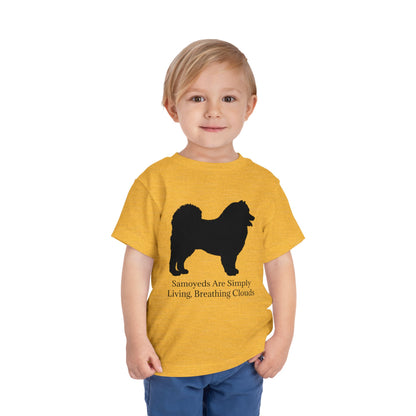 Clouds Toddler Unisex Short Sleeve Crewneck Tee