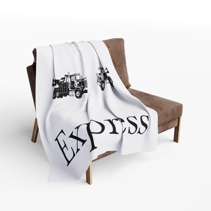 H**ker Express Heavy Tow Truck Arctic Fleece Blanket