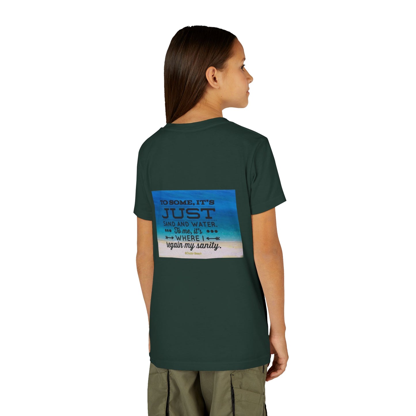 Dr. Beach Youth Unisex Short Sleeve Crewneck Tee