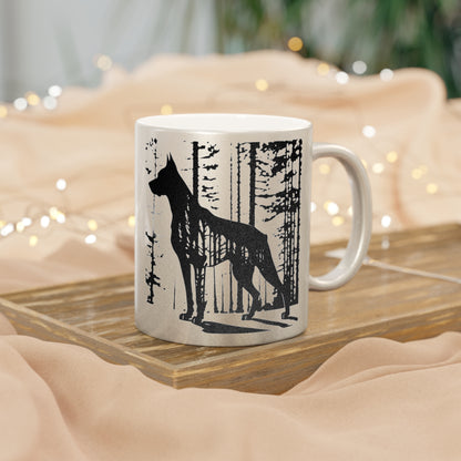 Guardian Of The Forest Metallic Coffee Mug