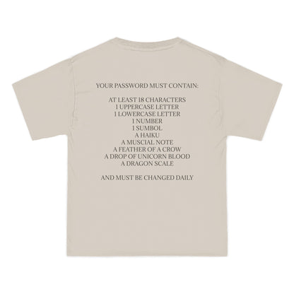 Password Men's Short-Sleeve Crewneck Tee