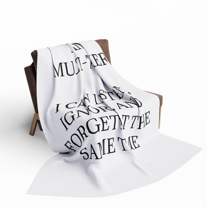 Multi-Tasker Arctic Fleece Blanket