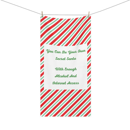 Your Own Secret Santa Mink-Cotton  Beach Towel