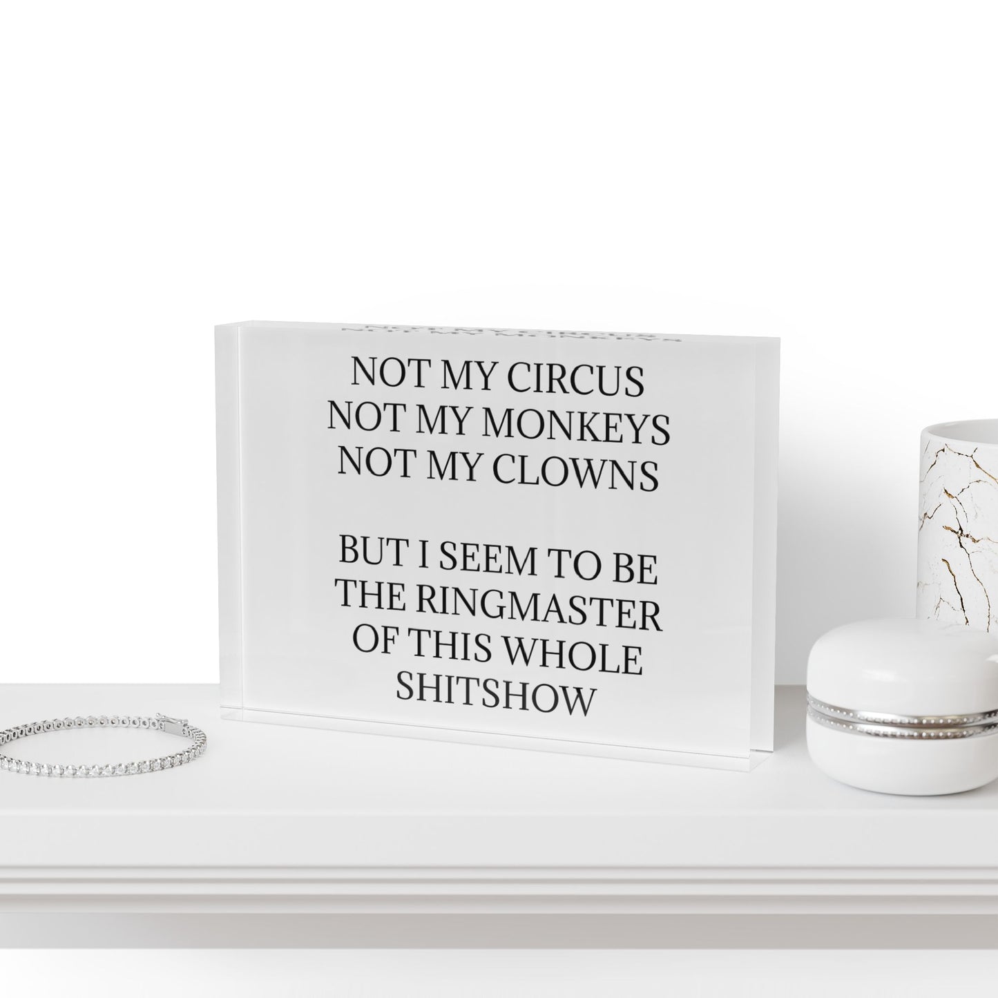 Ringmaster Acrylic Photo Block