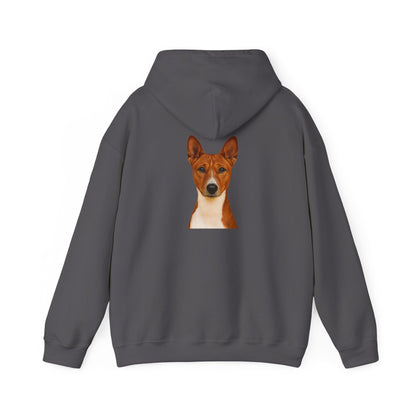 Basenji Head Unisex Hoodie
