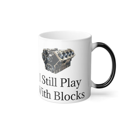 Play With Blocks Color Changing Mug