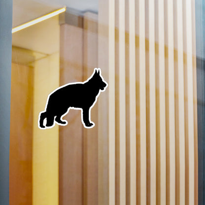 German Shepherd Silhouette Vinyl Decal