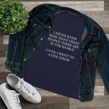 Never Knew Women's Short Sleeve Crewneck Tee