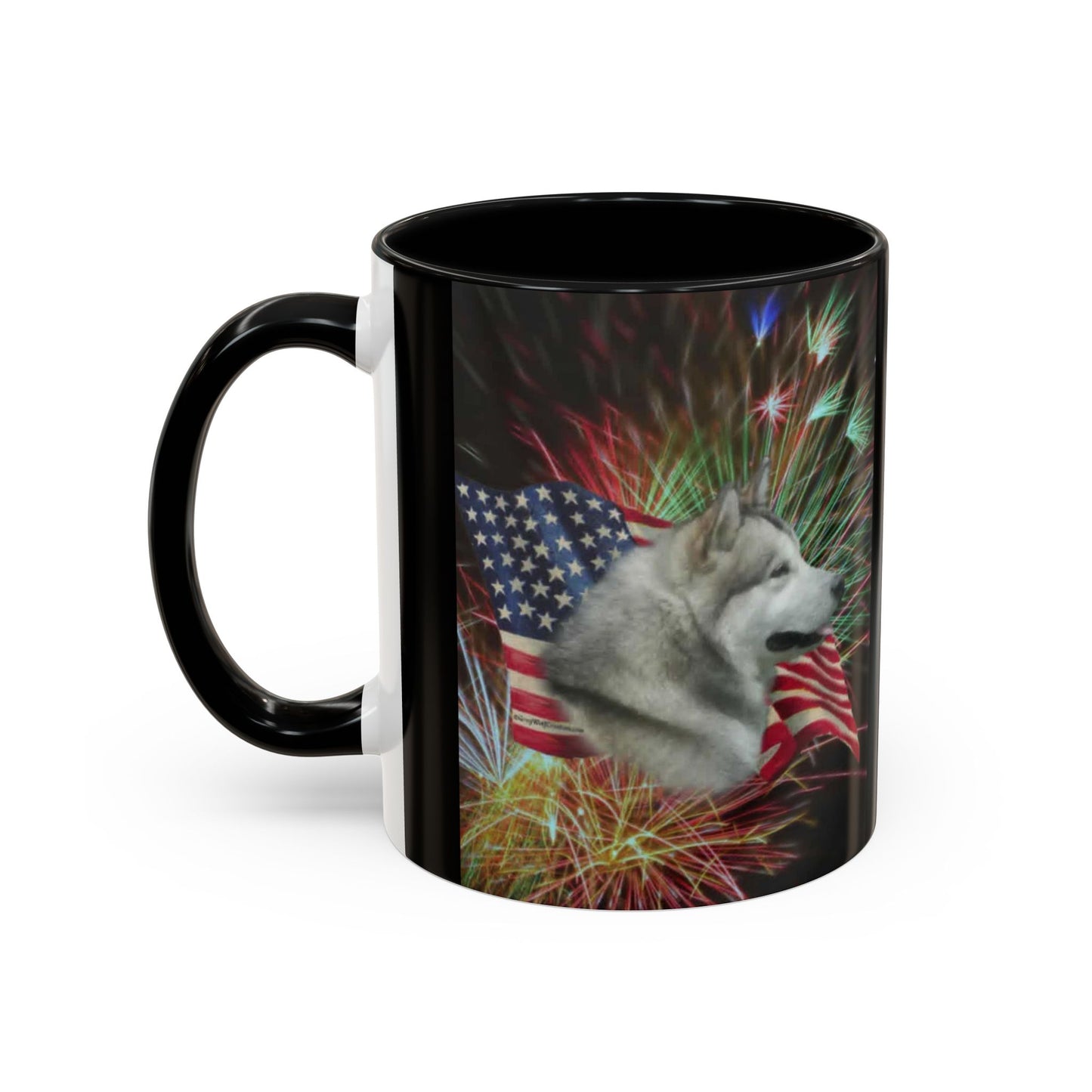 American Malamute 2-Tone Coffee Mug