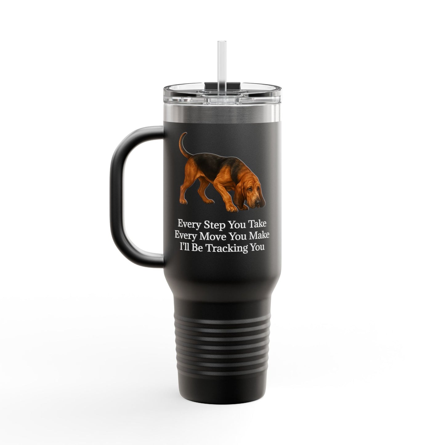 Tracking You Insulated Travel Mug