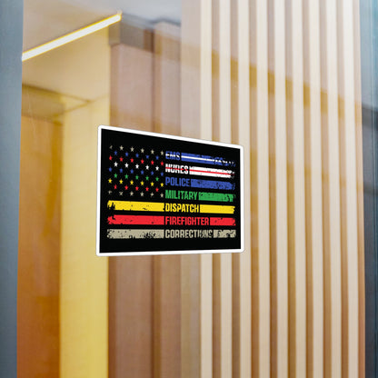 First Responder Vinyl Decal