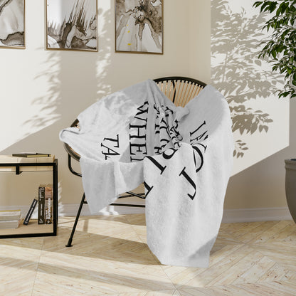 When You Talk Velveteen Microfiber Blanket