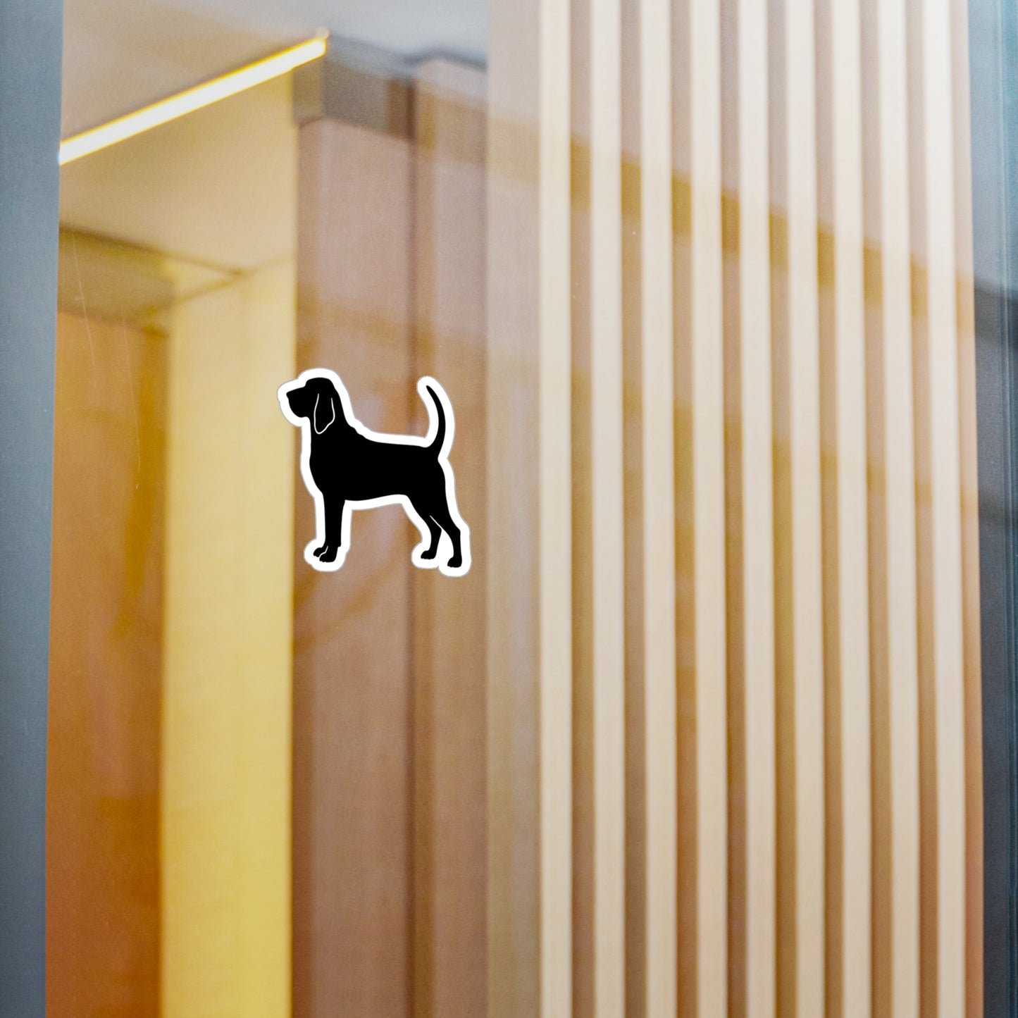 Bloodhound Silhouette Vinyl Decal