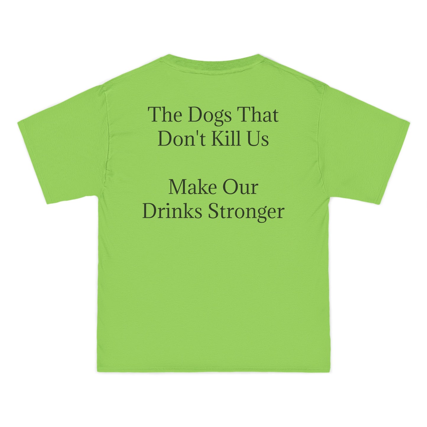 Drinks Stronger Men's Short-Sleeve Crewneck Tee