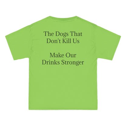 Drinks Stronger Men's Short-Sleeve Crewneck Tee