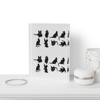 Cats Acrylic Photo Block