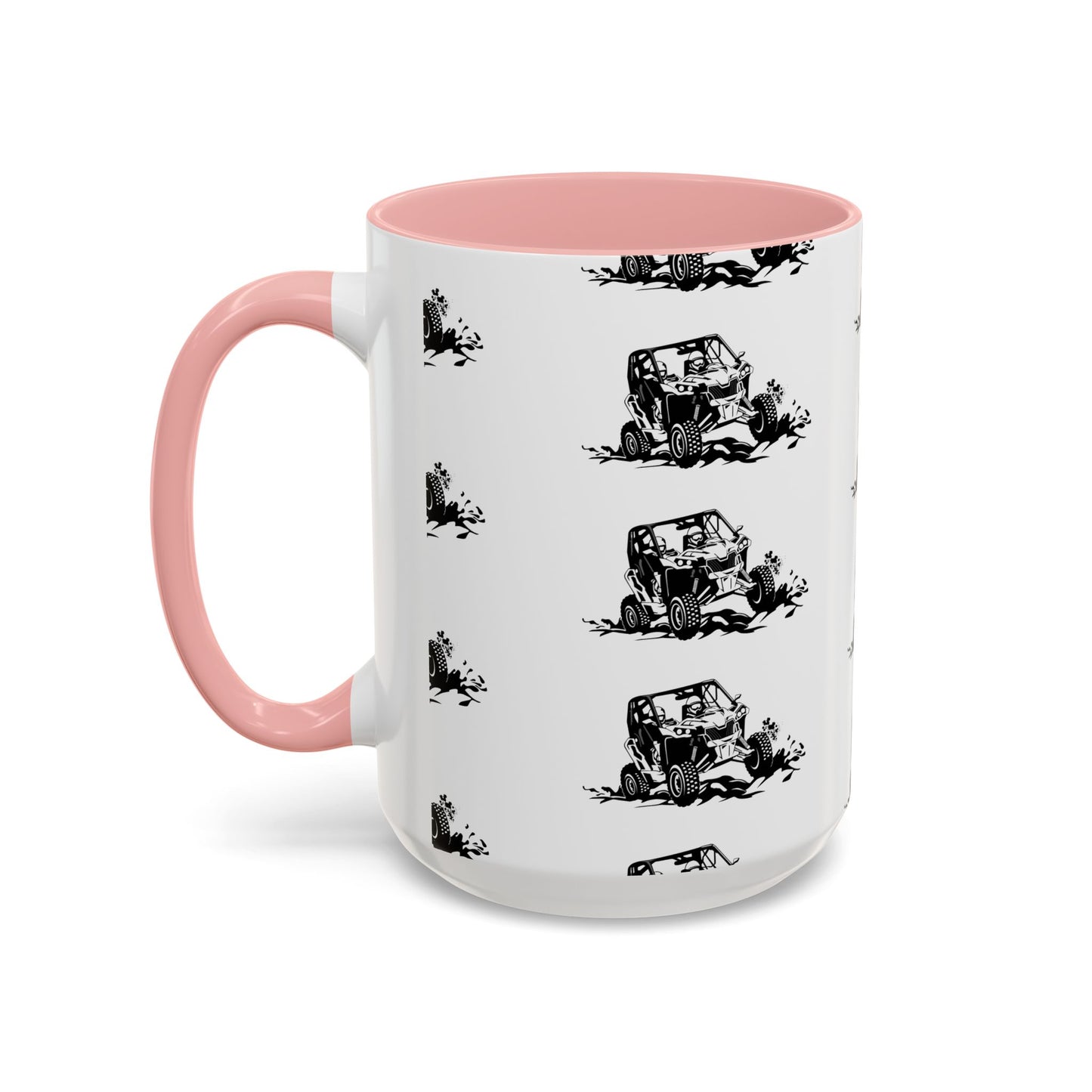 Slingin' Mud Side By Side 2-Tone Coffee Mug