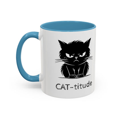 CAT-titude 2-Tone Coffee Mug