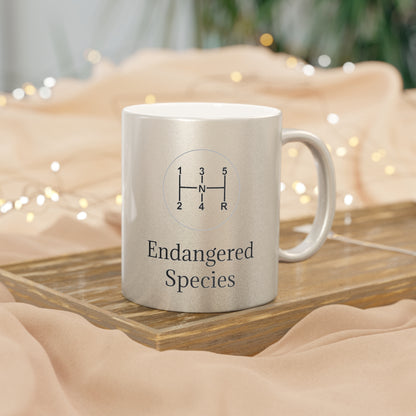 Endangered Species Metallic Coffee Mug