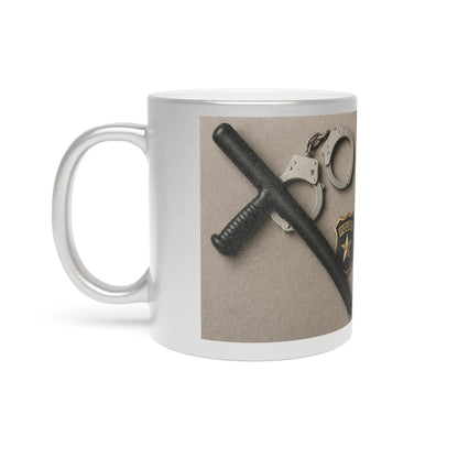Law Enforcement Appreciation Metallic Coffee Mug