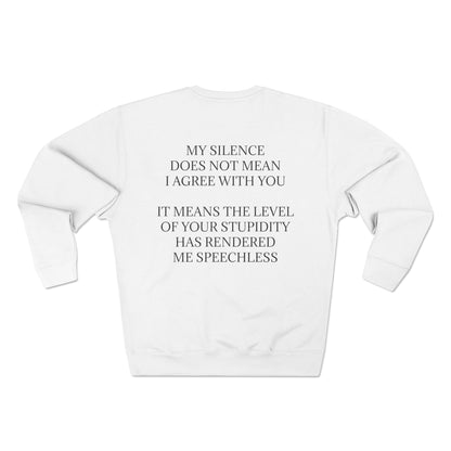 Speechless Unisex Crewneck Sweatshirt