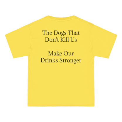 Drinks Stronger Men's Short-Sleeve Crewneck Tee