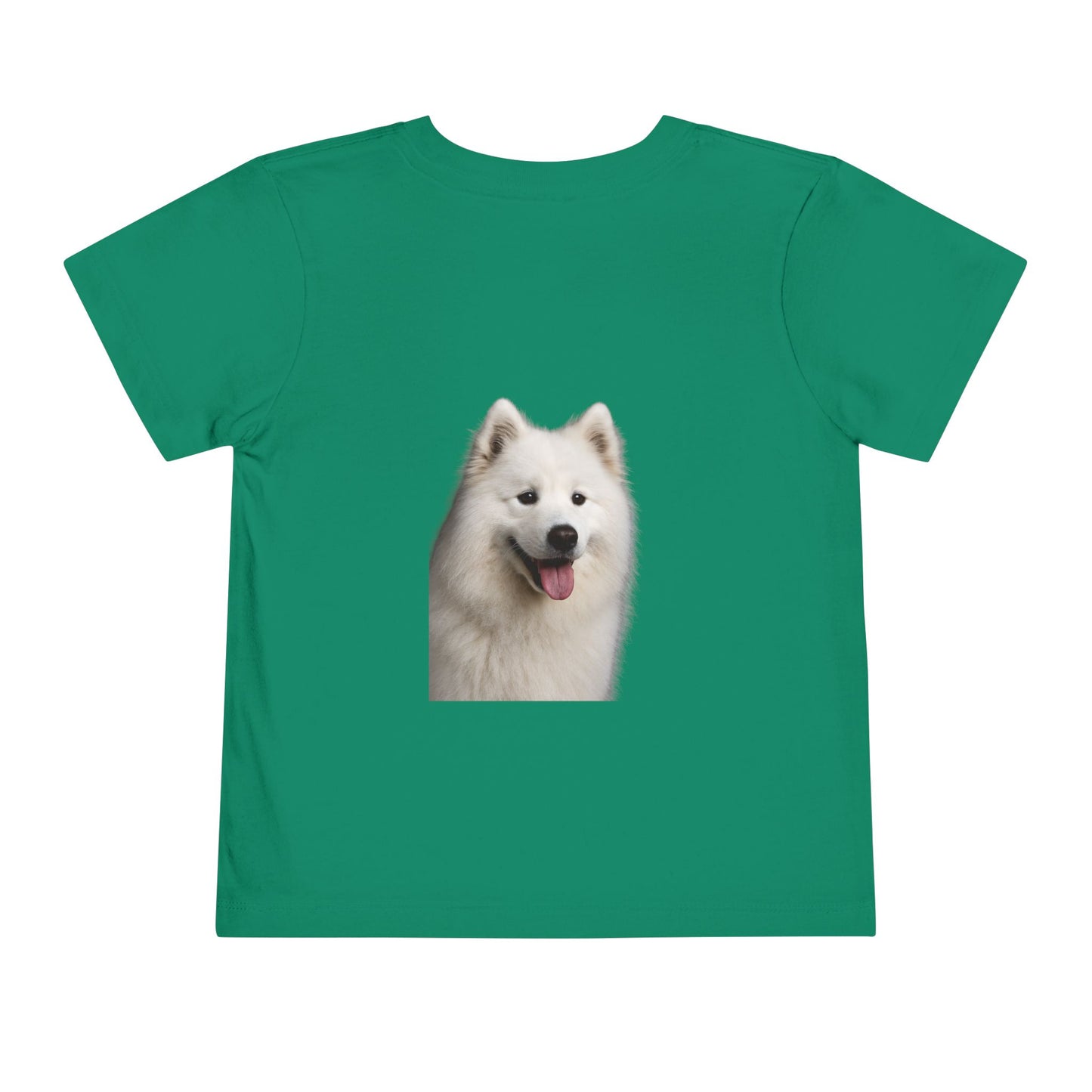 Samoyed Head Toddler Unisex Short Sleeve Crewneck Tee