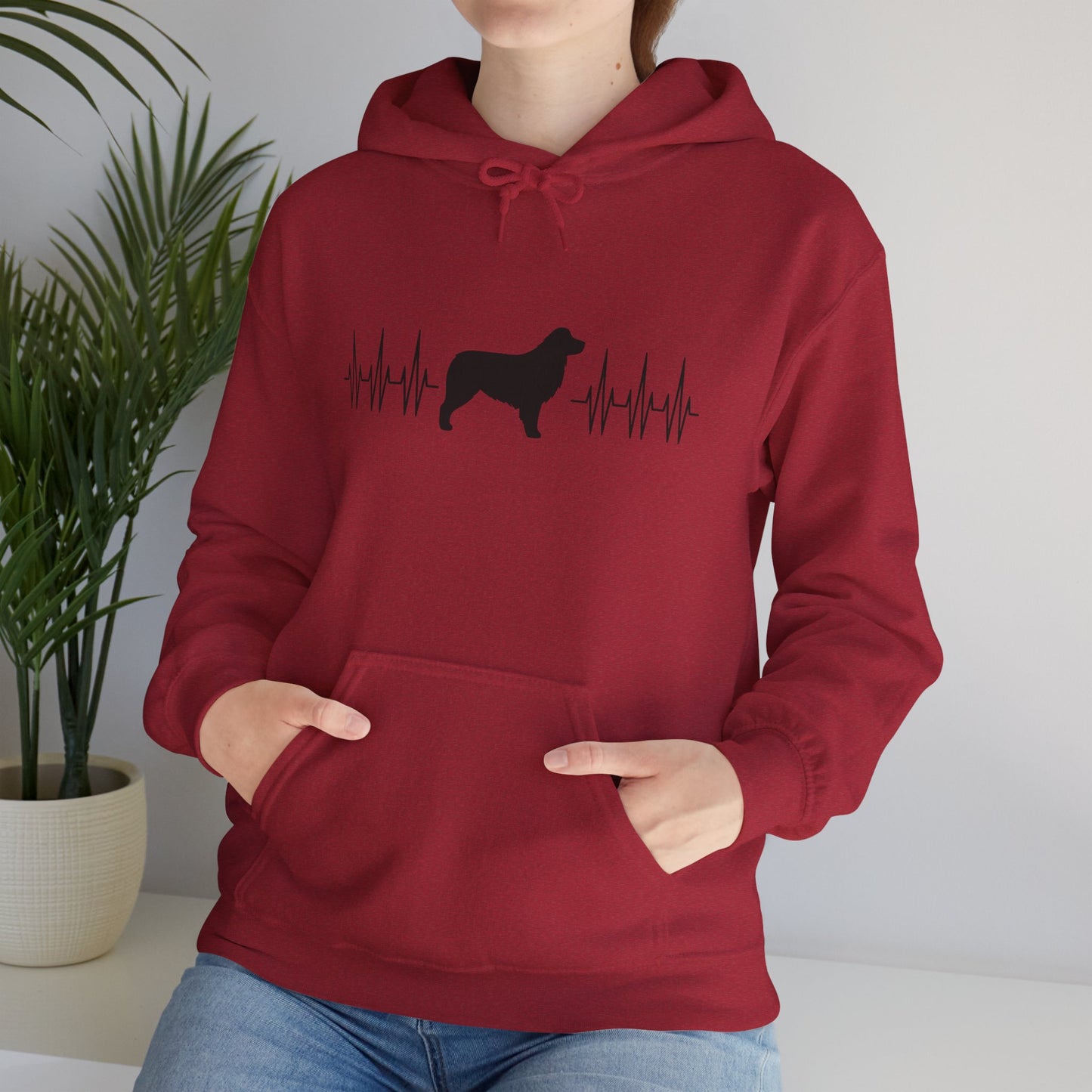 My Heart Beats For Aussies Unisex Hoodie
