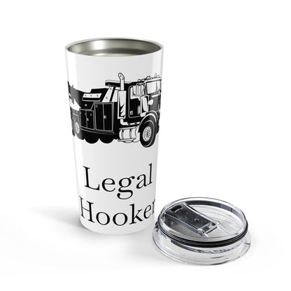 Legal H**ker Heavy Tow Truck Tumbler