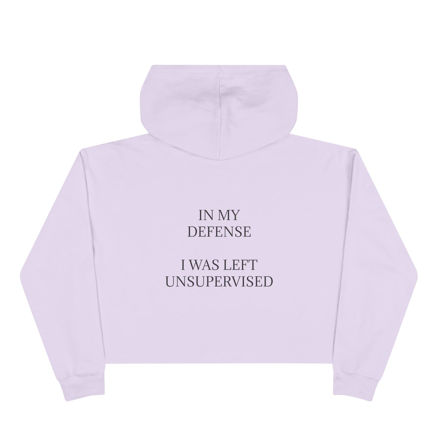 Unsupervised Women's Crop Hoodie