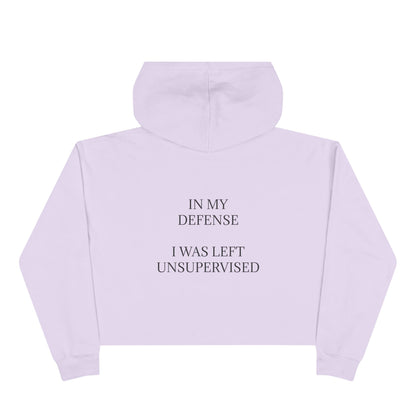 Unsupervised Women's Crop Hoodie