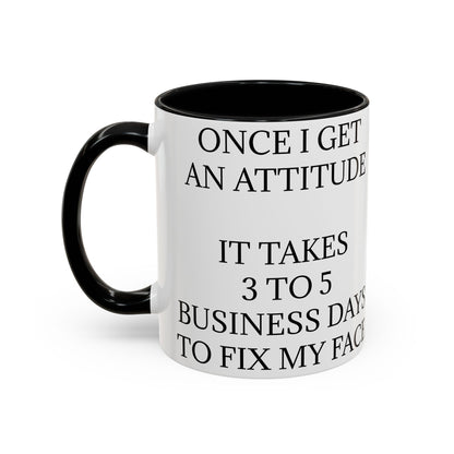 Fix My Face 2-Tone Coffee Mug