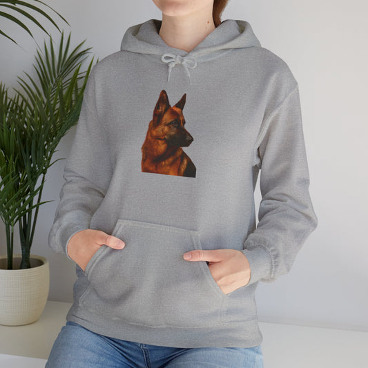 German Shepherd Head Unisex Hoodie