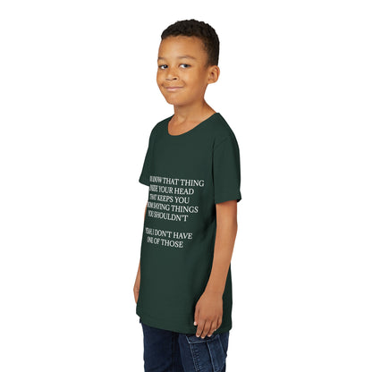 No Filter Youth Unisex Short Sleeve Crewneck Tee