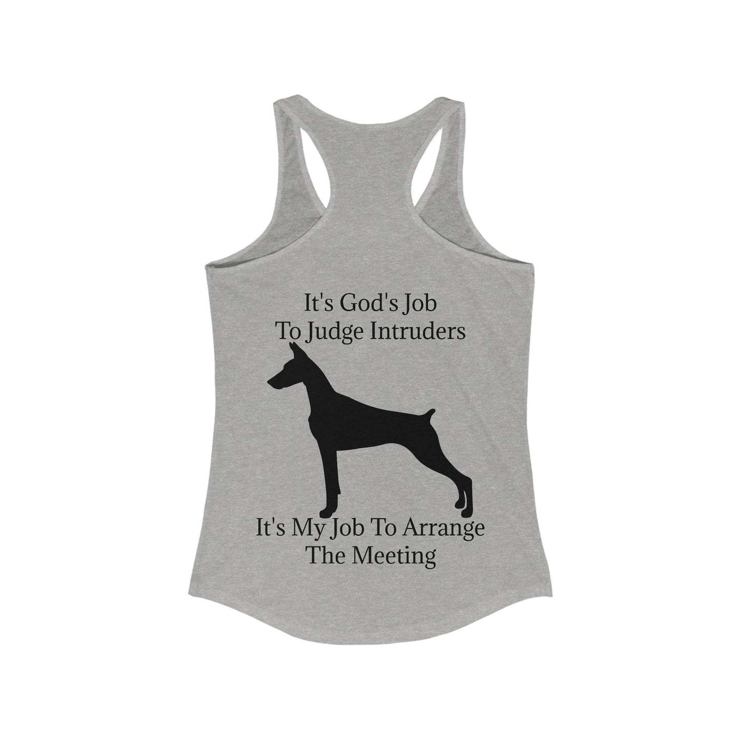 Arrange The Meeting Women's Racerback Tank