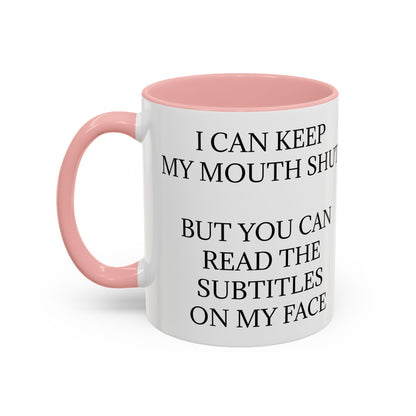 Subtitles 2-Tone Coffee Mug
