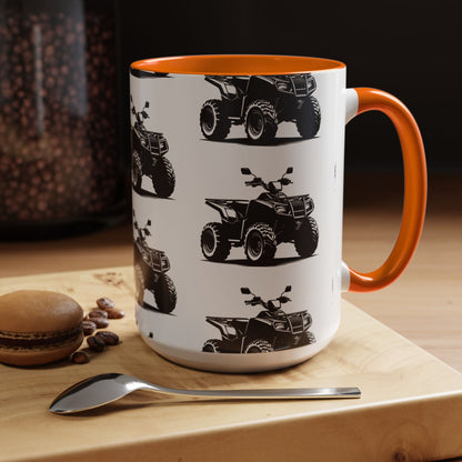 Off The Beaten Path Quad 2-Tone Coffee Mug